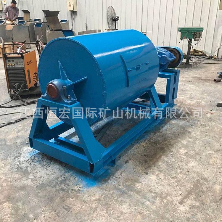 砂金沙金矿混汞机 湿两用棒磨机 试验型室格子式球磨分级一体机