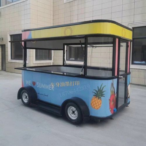 多功能小吃车早i餐车电动四轮车油炸房车流动早餐U电动三轮车餐车