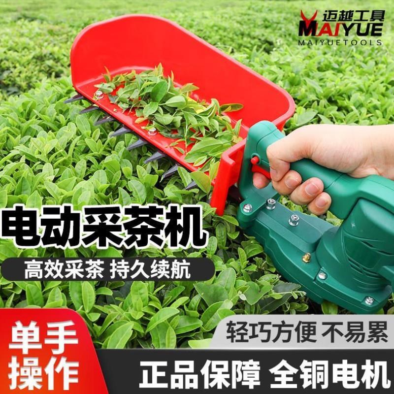 迈越采茶机电动剪茶单人修枝剪充C电式绿篱机便携式茶树修剪电动