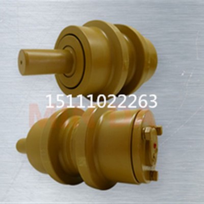 矿山现代R200/215o/225-7挖掘机托轮拖带轮拖链轮轴颈47粗不包邮