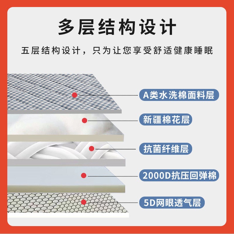 ?床垫软垫家用加厚宿舍学生单人榻榻米垫子海V绵垫褥子租房垫