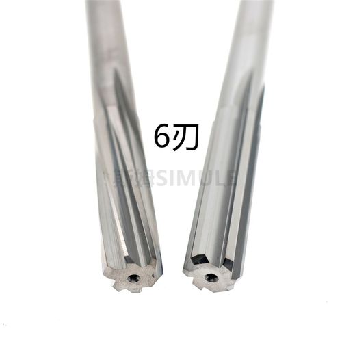 YG进口K4111整体合金螺旋铰刀K4101直柄直槽钨钢机用绞U刀2.5 6.5