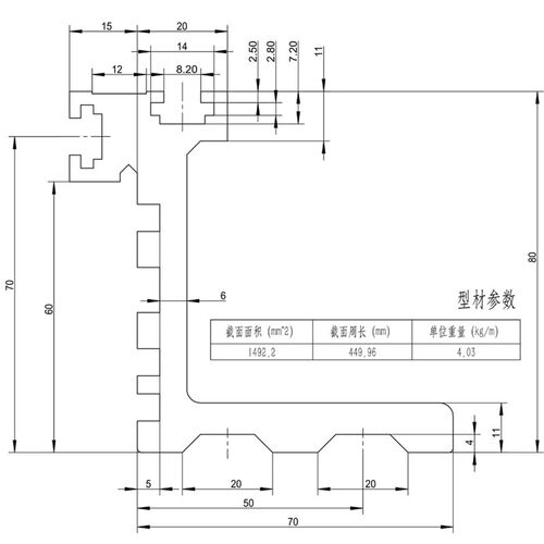 木工靠山靠尺铝合金型材修边机雕刻机倒装电圆锯裁板切割机台锯