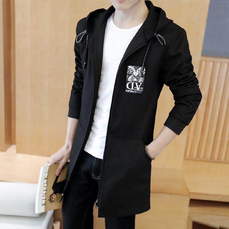 男款外套春季2025新款春秋穿搭一套装男生爆款衣服开春天中长风衣