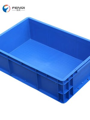 塑料大号可带盖周转箱长方形塑料箱子物流箱过滤工具储物箱塑