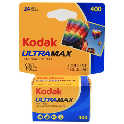 柯达KodakUltramax全能400度彩色负片135专业胶卷2025.7