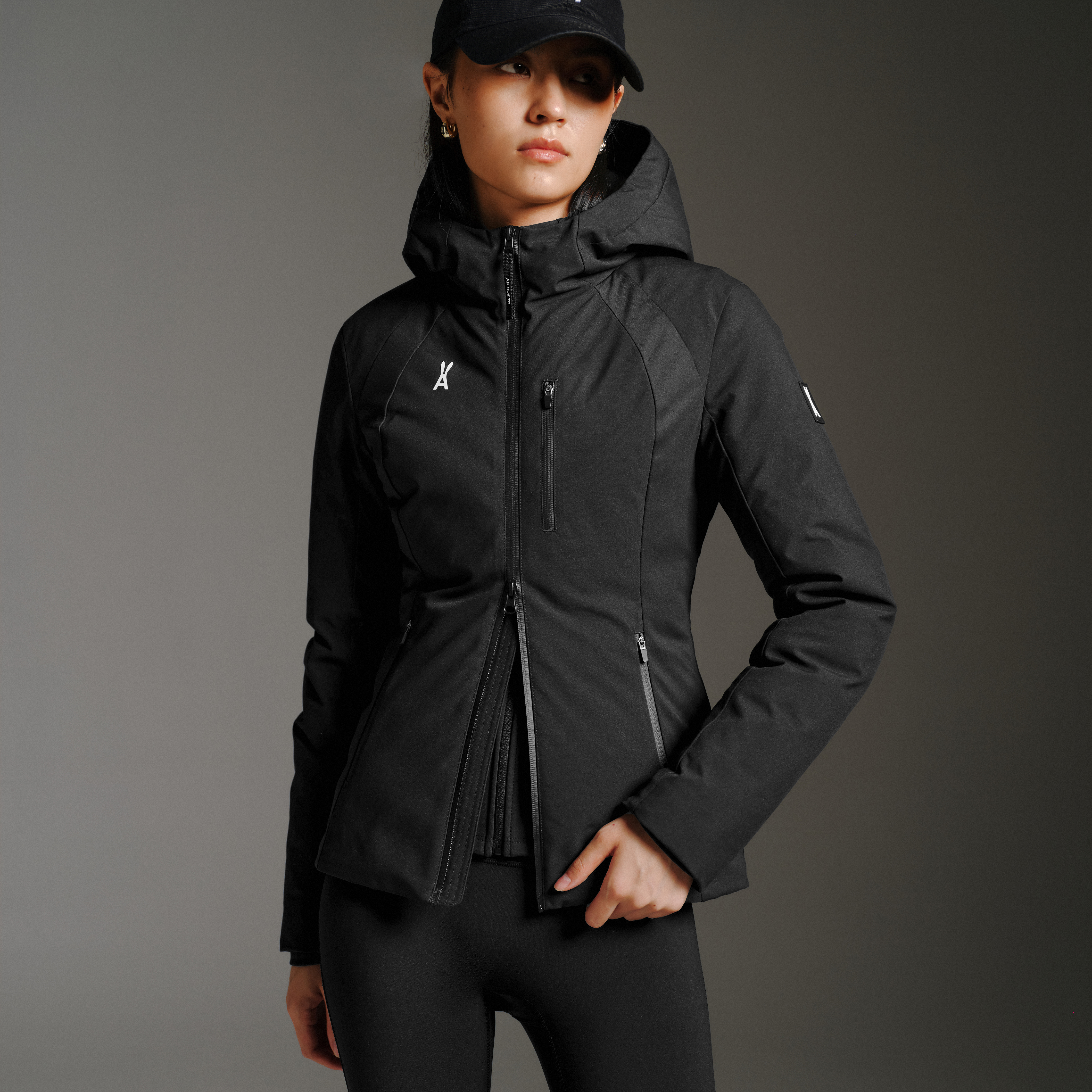 【单外壳2.0】安欧兔小腰精软壳羽绒服保暖90绒防水防风夹克外套