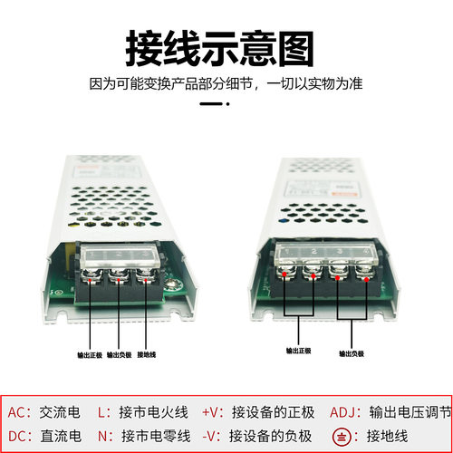 深圳明纬长条SL-400w-12V33A 24V17A卡布UV软膜广告灯箱开关电源