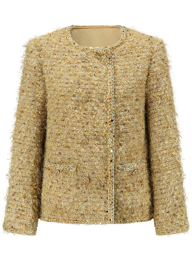 Gilded Weave Whisper Tweed Jacket 鎏金时代织语外套