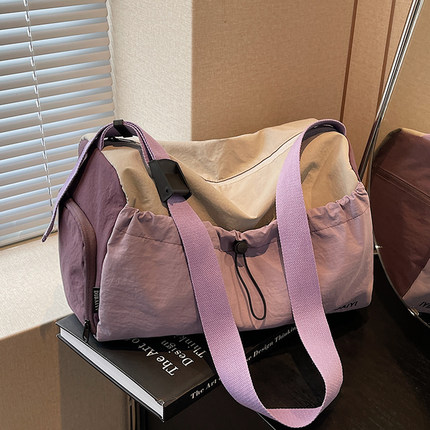 干湿分离运动健身包女游泳包轻便大容量旅行包短途出差收纳行李袋