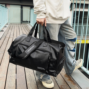 短途旅行包男士手提大容量运动健身包女旅游出差行李包斜挎收纳袋