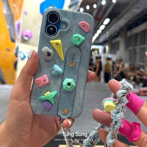 TungSung小清新牛仔纹手机壳