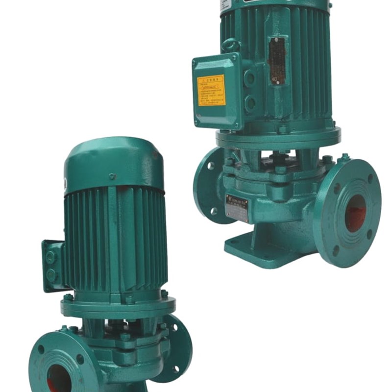 WUODOR沃德立式单相220V管道增压泵GD40-125D不锈钢.低温电动泵