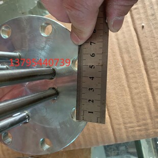 鹿城江心蒸烫机加热管140法兰加热管 8孔蒸汽机锅炉电热Z管12千瓦