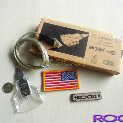 Gemalto金雅拓Gempc PCu Twin USB HWP108765 IC卡芯片卡读卡器