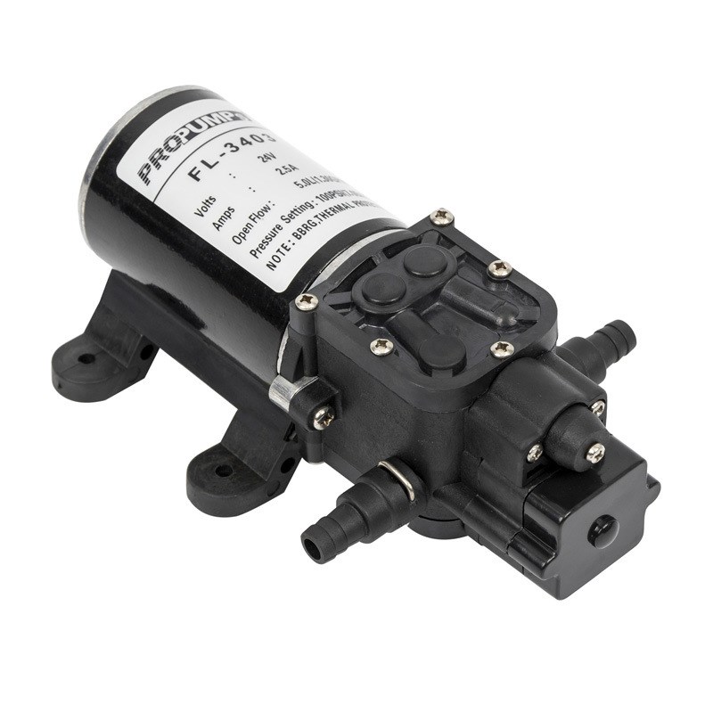 外贸出口PROPUiMP 农用隔膜泵12V24V 喷雾器水泵100PSI高压直流泵