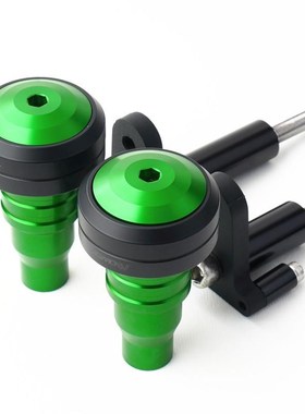 适用川崎忍者NINJA400 NIuNJA500 Z400 Z500改装铝合金车身防摔球