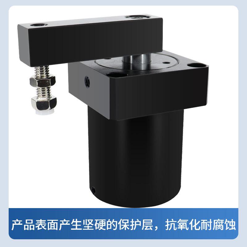 旋转转角缸上法兰配管式安装夹具气缸ASC-FA25/3Q2/40/50/63