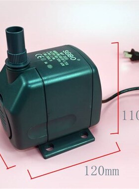 WP3550鱼缸水族箱s鱼v池喷泉潜水泵过滤循环增氧抽水泵静音底滤