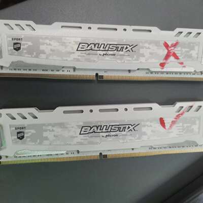 可维修镁光英睿达Ballistix DDR4 8G /2666，双议价