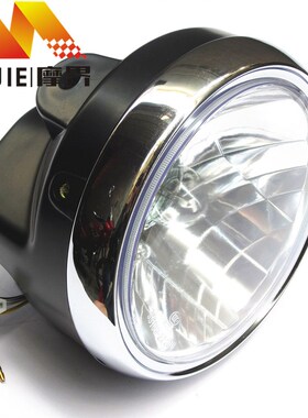 摩托车配件适用铃木锐爽EN125-x3F大灯总成 EN150-A前照灯车头大