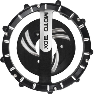 奔达黑旗500金吉拉拿破仑450改装透明J离合盖引擎水泵装饰盖配件