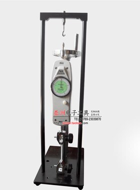 Z267 压力试验机 螺旋机架y 拉力测试机+指针推拉力计 拉力机台