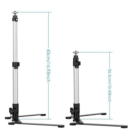 Photo Copy Stand Pico Projector Stand with PhoneT Clamp Over