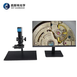 电子显微镜 钟表手机检测维修放大镜 接口高清工业视频B显微镜