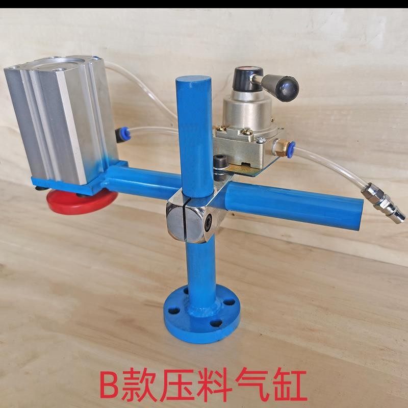 木工精密推台锯压料器气动气缸立铣压料J固定支架推台气缸压料器