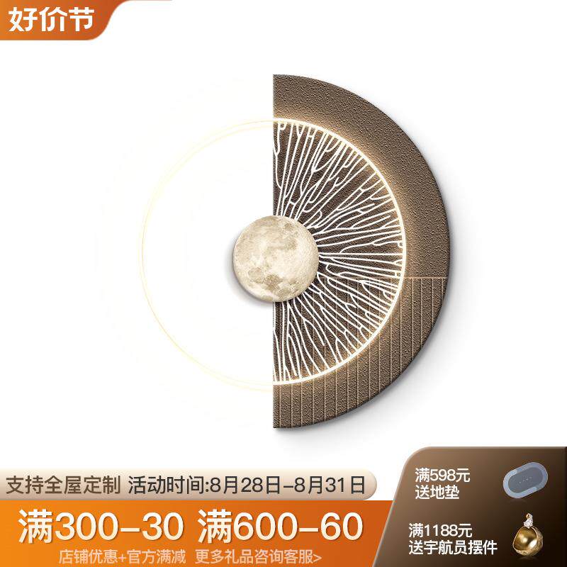 轻奢床头装饰f画2024新款意式极简主卧室房间背景墙挂画高级感壁