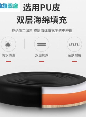 验凳实验室滑轮凳工作凳子吧台椅转椅海绵JPU凳面圆凳升降旋转现