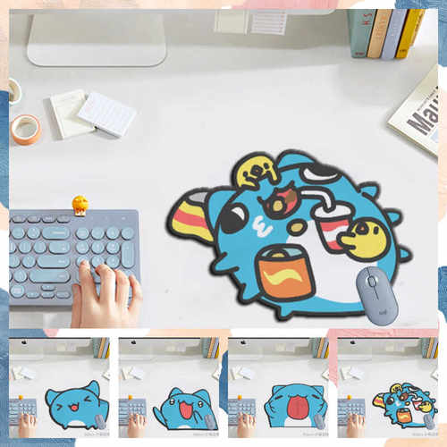 卡通猫猫虫可可爱鼠标垫