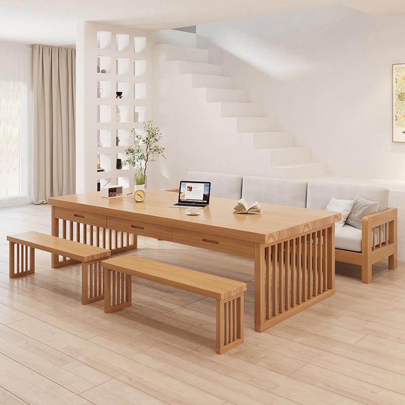客厅大长书桌实木双人儿童学习现代家用工作台写字原木长条桌,农机/农具/农膜,植保机械,淘宝优惠券,粉丝福利购,淘宝优惠卷