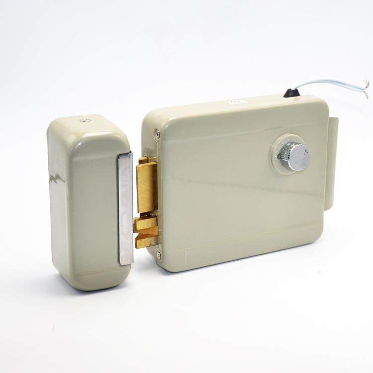 1073单头旋钮无锁头钥匙2线12V铁喷粉电控锁楼宇电锁电磁锁单元门,机械设备,橡胶设备,淘宝优惠券,粉丝福利购,淘宝优惠卷