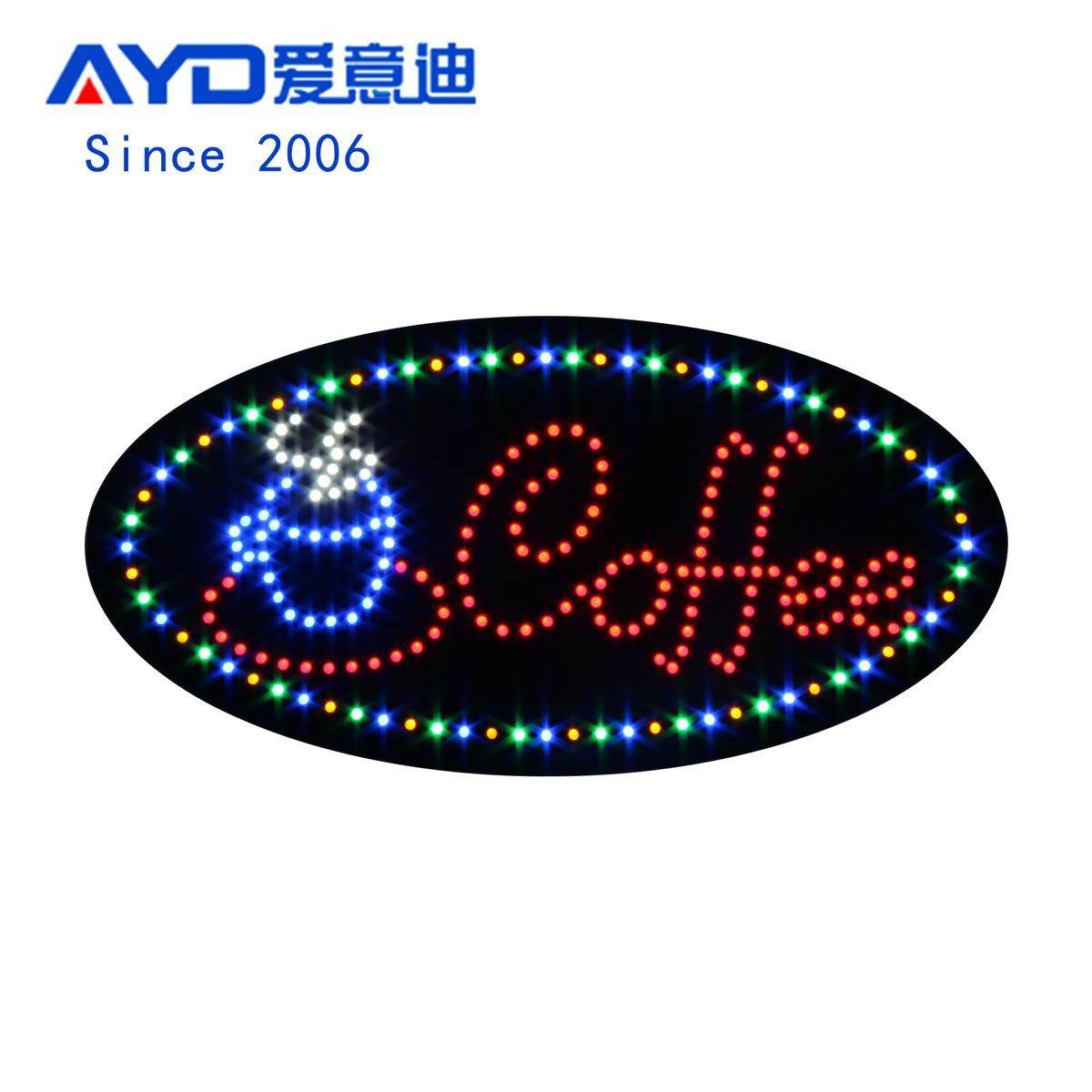 LED广告招牌咖啡店营业ABS挂牌指示牌LEDCoffeeSign24x48cm,机械设备,橡胶设备,淘宝优惠券,粉丝福利购,淘宝优惠卷