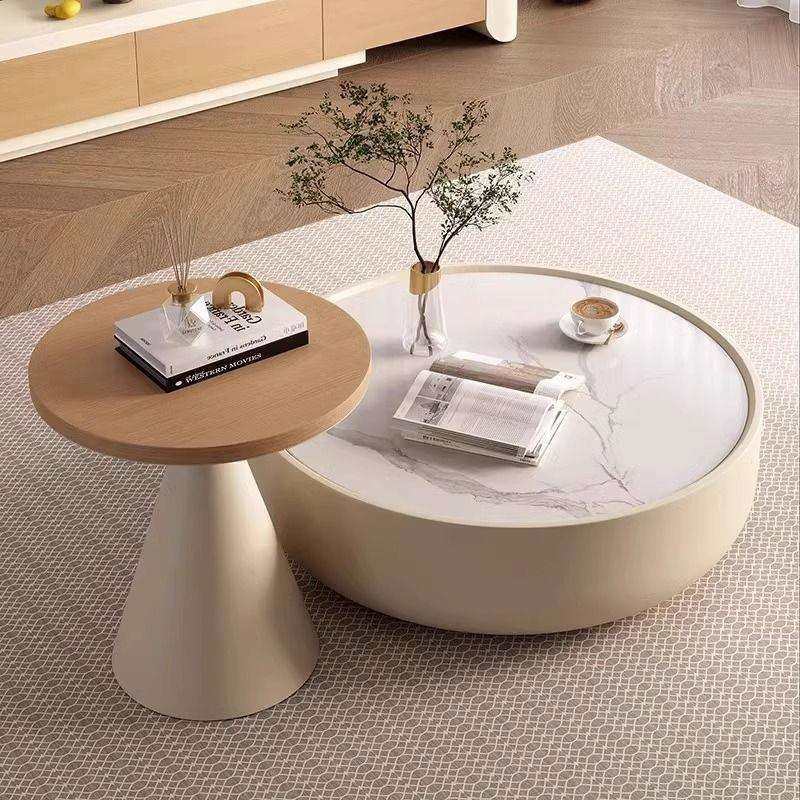 奶油风实木岩板茶几客厅家用原木色拉伸电视柜组合大小户型落地柜,机械设备,橡胶设备,淘宝优惠券,粉丝福利购,淘宝优惠卷