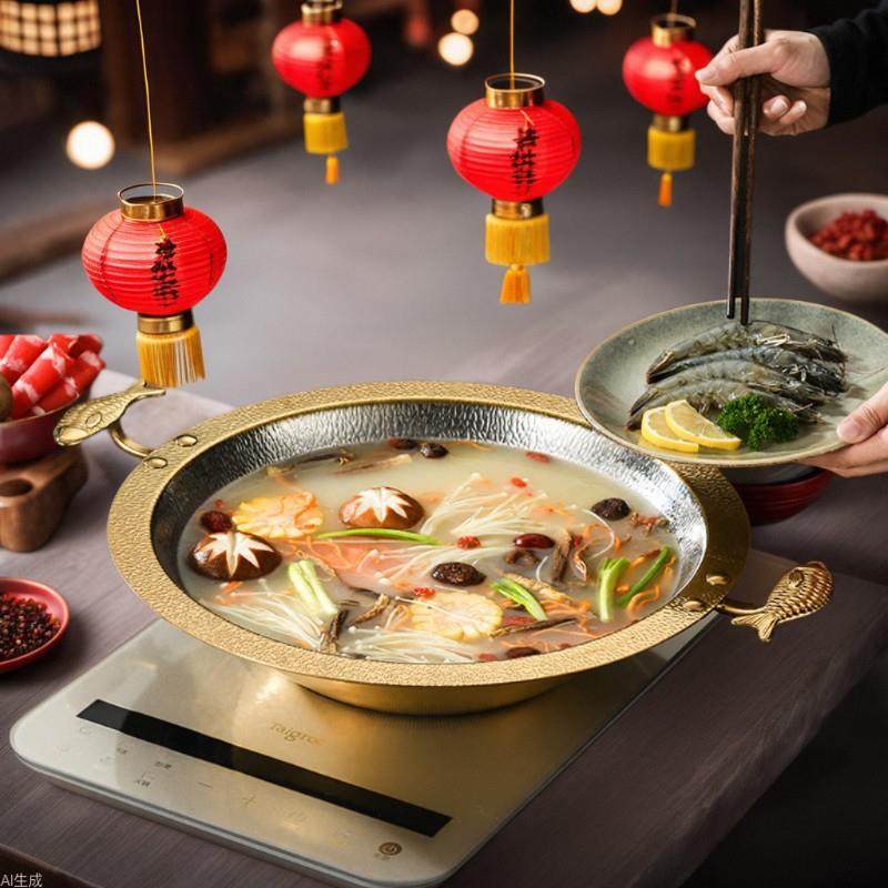 三层钢304不锈钢火锅商用电磁炉明火锅家用鸳鸯锅三层加厚清汤锅,玩具/童车/益智/积木/模型,其它,淘宝优惠券,粉丝福利购,淘宝优惠卷