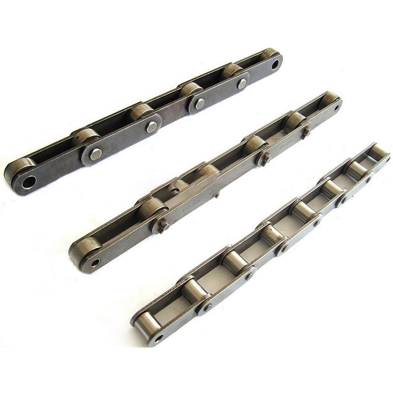 SS不锈钢工业输送链条弯板传动单双节距非标链08B10A12A16A20A40A