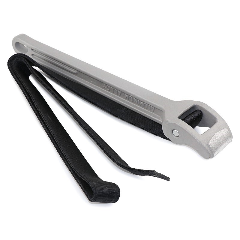 日本小霸王防滑铝合金皮带钳机油滤清扳手尼龙带管子机滤扳手BW2L