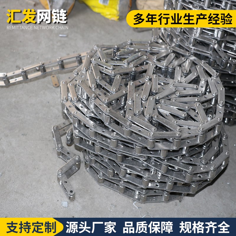 单双排微型C208A不锈钢链条灌装线传动链C216A双节距工业输送链条