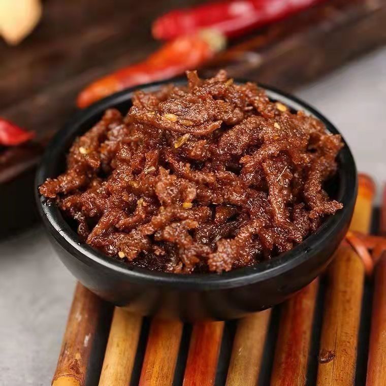 双双沙嗲素牛肉干网红辣条牛肉粒儿时怀旧校园沙爹素肉小零食