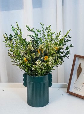 【春风】餐桌花玄关装饰摆件客厅餐厅干花永生花