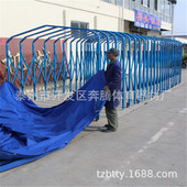 新型加大足球场地球员防护通道 足球队员进出场通道折叠可移动式