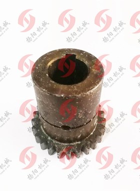 常州钻床齿轮Z5140A/Z5150电机齿轮1D41303齿数25 内孔28高70齿轮