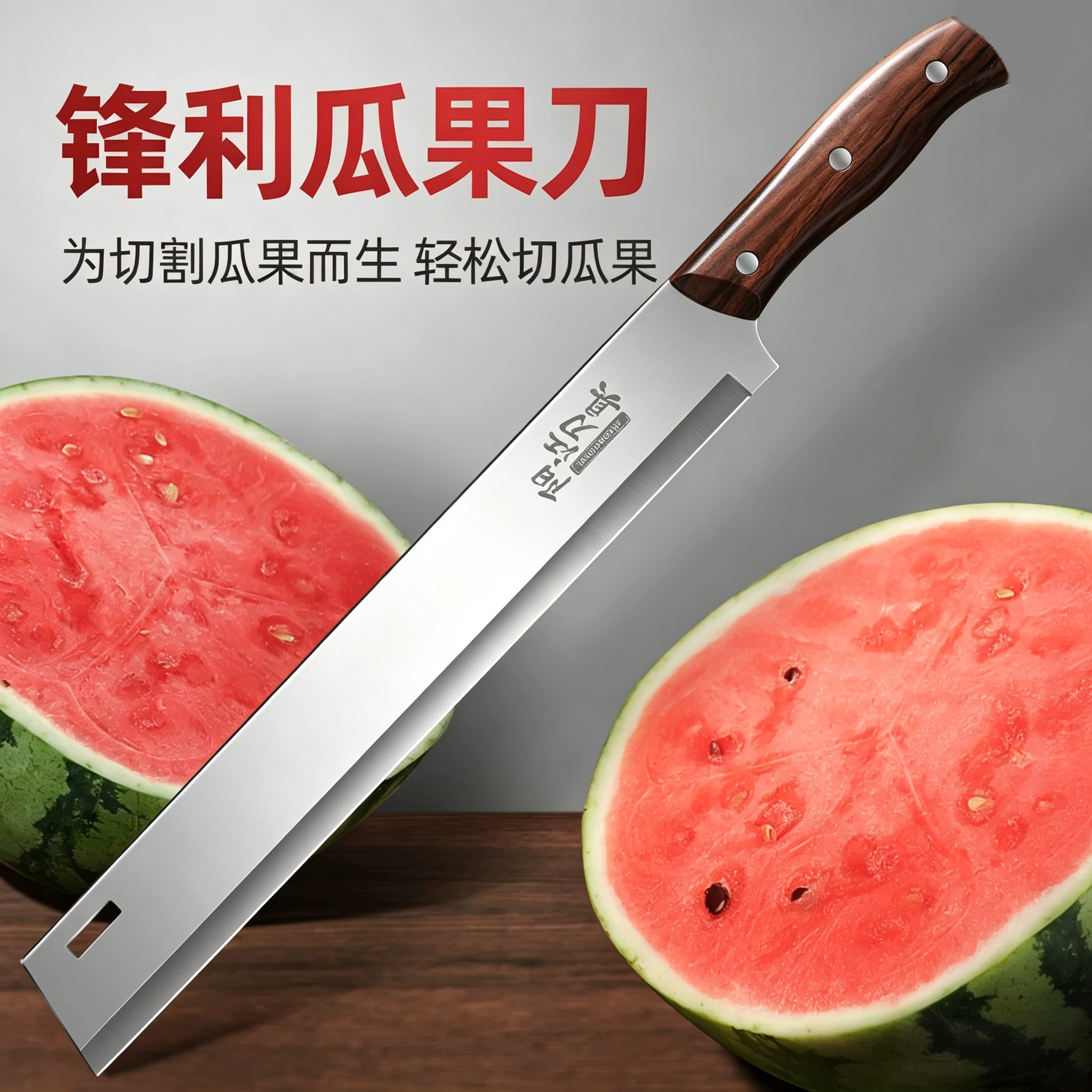 【特大号加长】切西瓜的专用刀图片