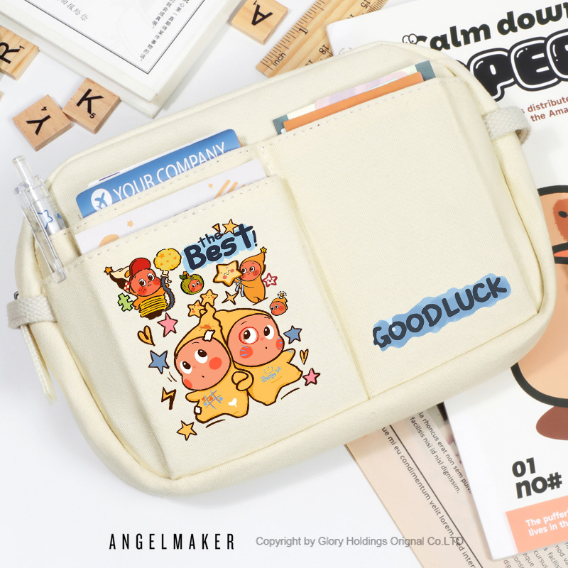 星星人卡通周边卡通文具笔袋