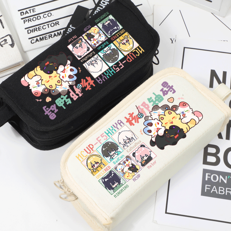 核邪铀碍五人组周边大容量笔袋