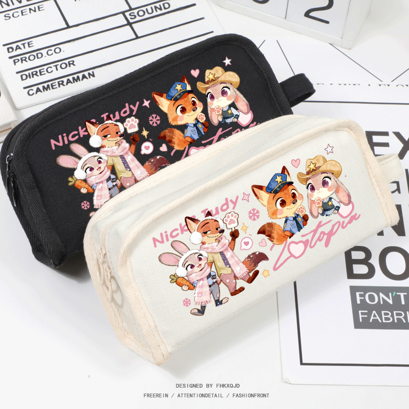 疯狂动物城2周边可爱高颜值笔袋