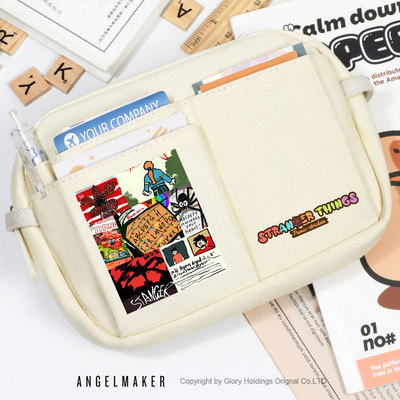 怪奇物语美剧周边笔袋文具袋